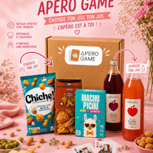 Box Apero Game : Tu choisis ton jeu & ton jus