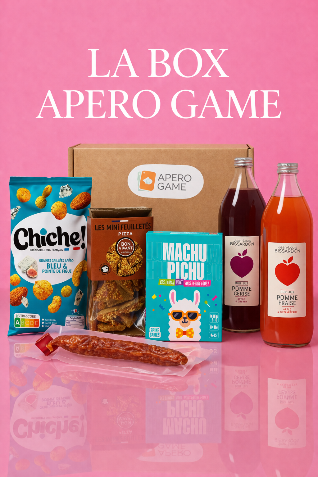Box Apero Game : Tu choisis ton jeu & ton jus