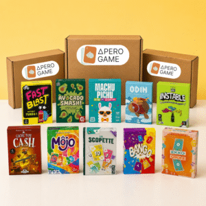 Lire la suite à propos de l’article 🎲 Box Mystère Apero Game : découvrez des jeux que vous n&rsquo;auriez jamais choisis… et que vous allez adorer !